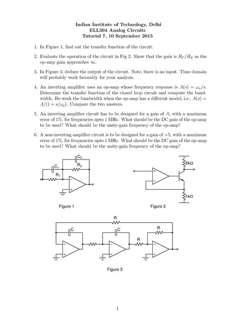 analog electronics lecture notes ppt|ELL304 Analog Circuits: Lectures .